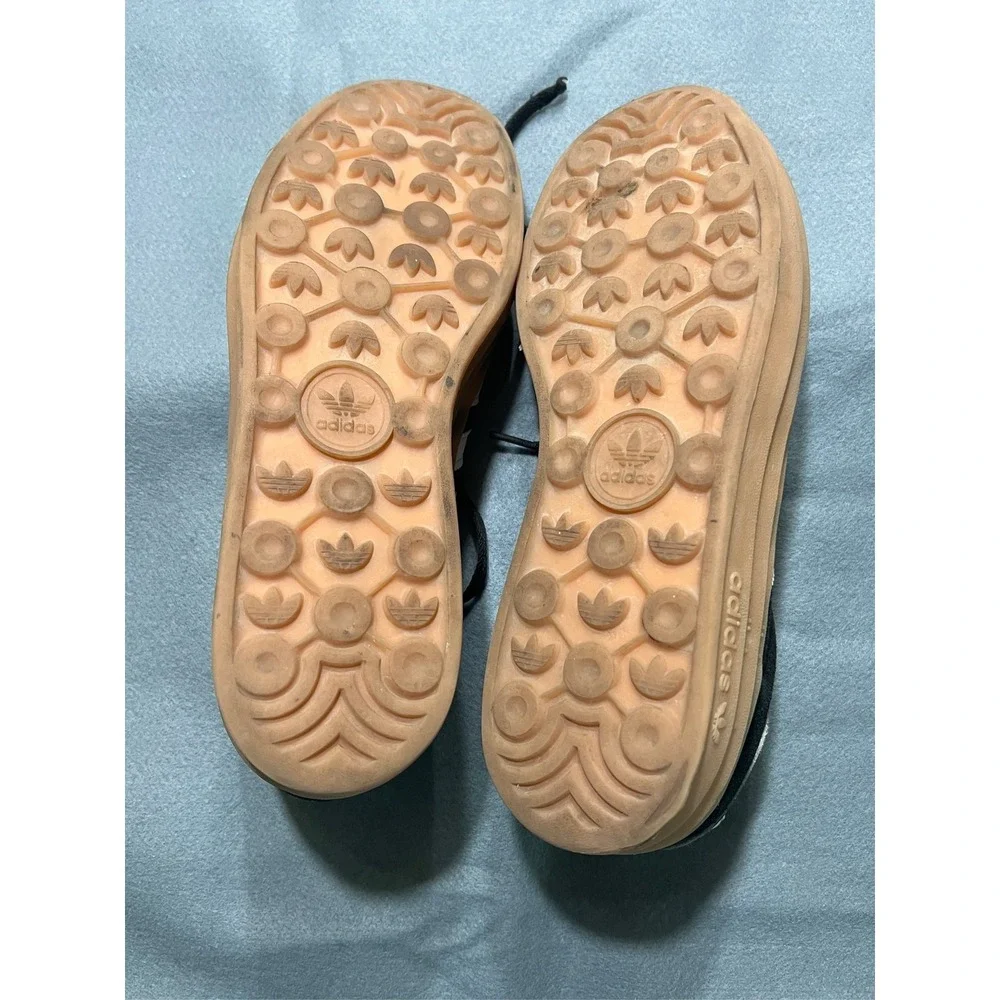 Adidas Gazelle Bold Women's Black White Gum Platform Sneakers IE0876